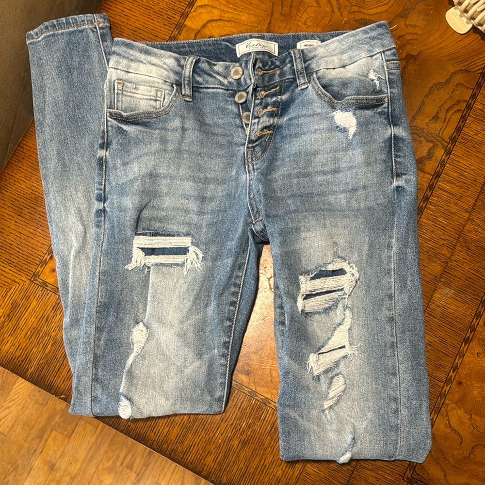 Kancun Signature Mid-Rise skinny jeans size 24